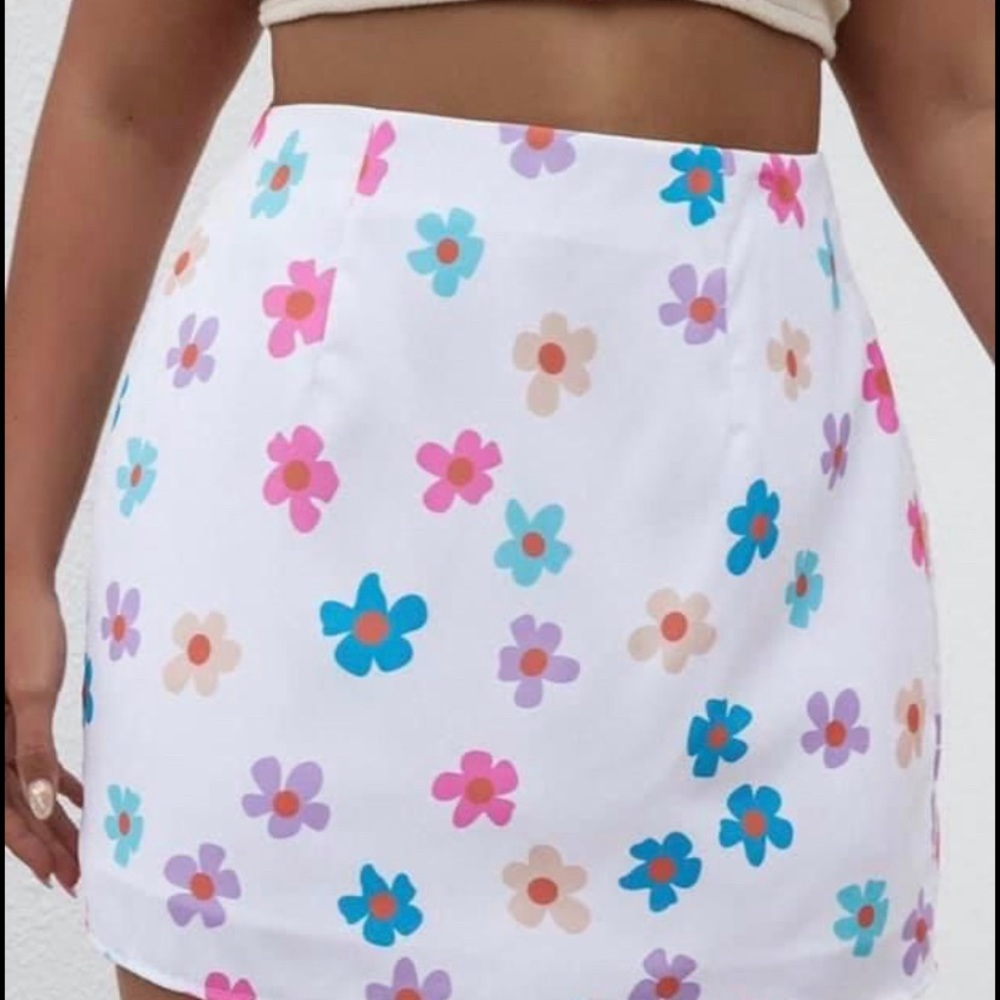 Floral skirt
